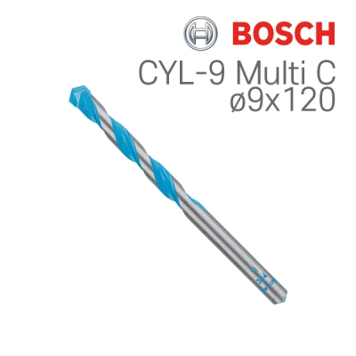 보쉬 CYL-9 Multi C 9x120 멀티 컨스트럭션 드릴비트(1개입/2608596056)