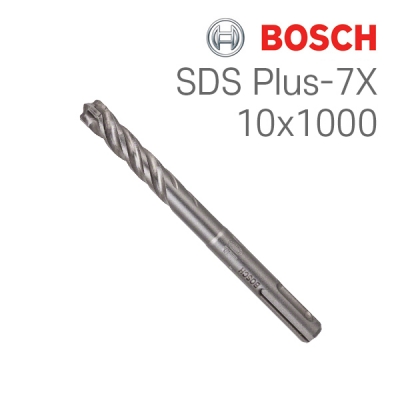 보쉬 SDS plus-7X 10x950x1000 4날 해머 드릴비트(1개입/2608579129)
