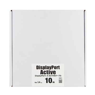 강원전자 산와서플라이 KC-DP14A100 8K 60Hz DisplayPort 1.4 Active 케이블 10m