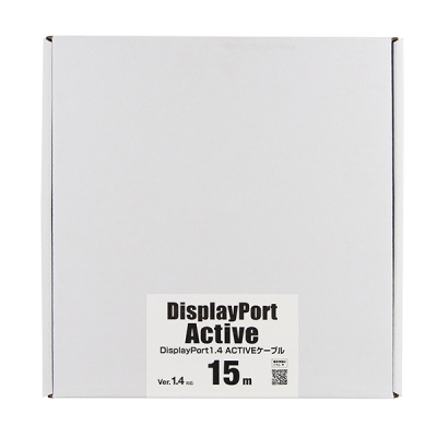 강원전자 산와서플라이 KC-DP14A150 8K 60Hz DisplayPort 1.4 Active 케이블 15m