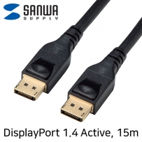 SANWA KC-DP14A150 8K 60Hz DisplayPort 1.4 Active 케이블 15m