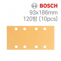 보쉬 C470 93x186mm 8구 사각샌딩페이퍼 120방(10개입/2608605256)