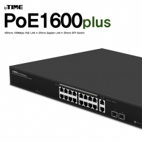 ipTIME(아이피타임) POE1600plus PoE 16포트 스위칭 허브