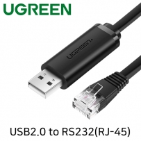 Ugreen U-50773 USB2.0 to RS232(RJ-45) 시리얼 컨버터(FTDI)(1.5m)