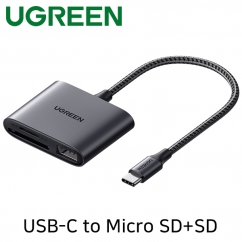 Ugreen U-80798 USB Type C to Micro SD+SD 카드리더기