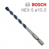 보쉬 HEX-5 10.0x150 CYL-5 블루그라나이트 육각드릴비트(1개입/2608578092)