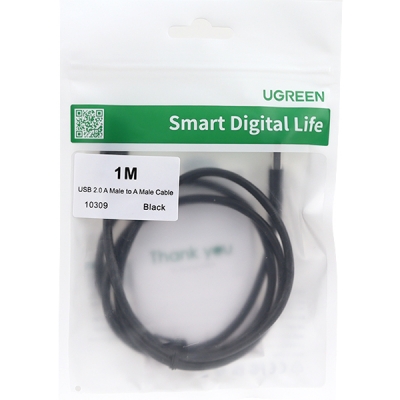 유그린 U-10309 USB2.0 AM-AM 케이블 1m