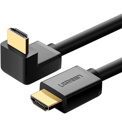 유그린 U-10175 4K 30Hz HDMI 1.4 케이블 5m (아래쪽 꺾임)