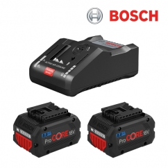 보쉬 스타터 키트 ProCORE18V 8.0Ah x2 + GAL 18V-160 C 배터리 충전기 세트(1600A016GS)