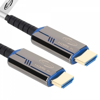 강원전자 넷메이트 NM-HAP15BL HDMI2.1 Hybrid AOC 케이블 15m (블루)