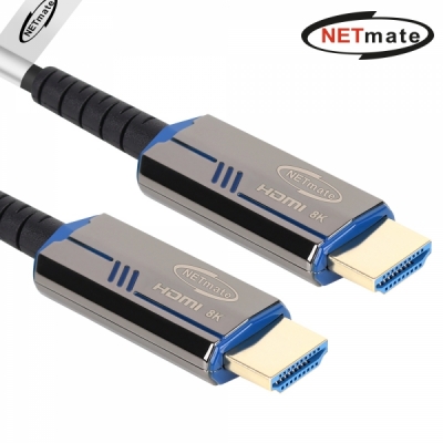 강원전자 넷메이트 NM-HAP70BL HDMI2.1 Hybrid AOC 케이블 70m (블루)