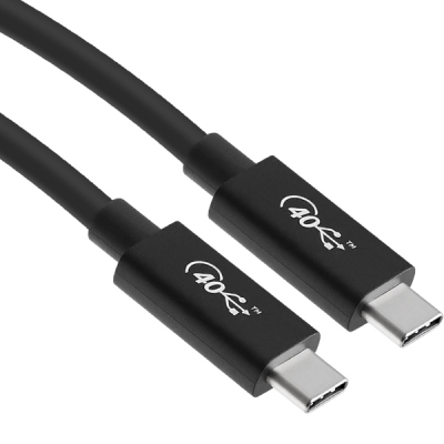 강원전자 넷메이트 NM-UC401B USB4 40Gbps 케이블 1m (블랙/USB-IF 인증)