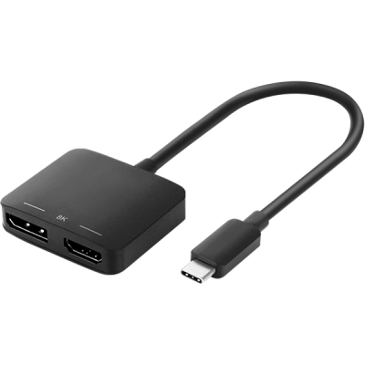 NETmate NM-CTH02 USB Type C to HDMI + DisplayPort 컨버터(MST 지원)