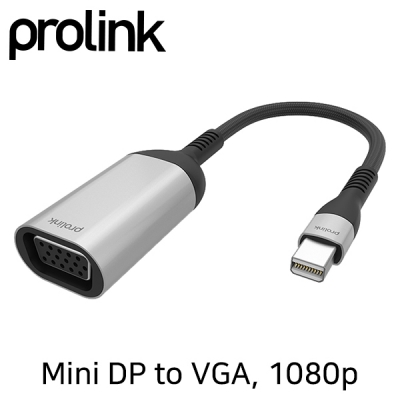 프로링크 PF351A Mini DisplayPort to VGA(RGB) 컨버터(1080p)