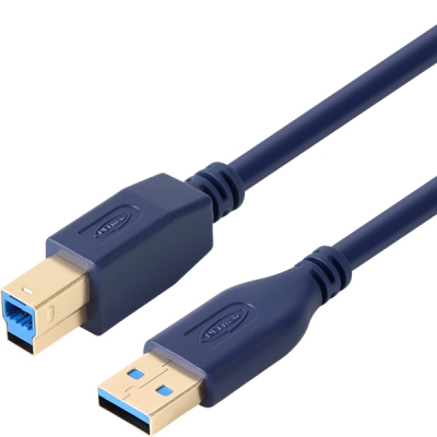 강원전자 넷메이트 NM-UB310DB USB3.0 AM-BM 케이블 1m (블루)