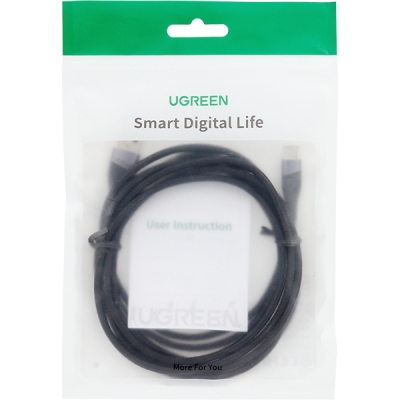 유그린 U-60206 USB2.0 AM-CM 케이블 2m (블랙)