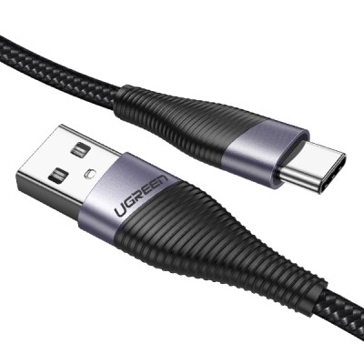 유그린 U-60206 USB2.0 AM-CM 케이블 2m (블랙)