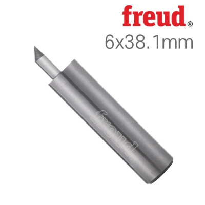 프레우드 20-10006P 6x38.1mm V자 홈파기 루터비트(F03FR01617)