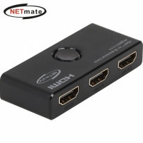 NETmate NM-PTS13B 4K 60Hz HDMI 2채널 수동 선택기