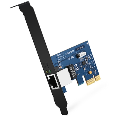 유그린 U-30771 기가비트 PCI Express 랜카드(Realtek)(슬림PC겸용)
