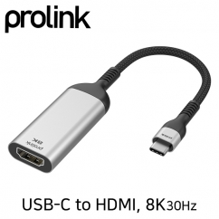 PROLINK PF403K8 USB Type C to HDMI 컨버터
