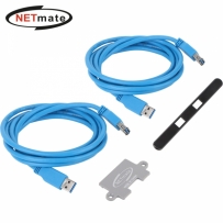 강원전자 넷메이트 NM-MAB02 모니터 거치대 USB 판넬 (NM-MA15 전용)