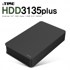 ipTIME(아이피타임) HDD3135 plus USB3.0 3.5인치 외장 하드케이스(블랙/하드미포함)