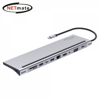 강원전자 넷메이트 NM-TCD03 USB Type C 올인원 도킹 스테이션