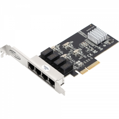강원전자 넷메이트 N-451 PCI Express 쿼드 기가비트 랜카드(Realtek)(슬림PC겸용)