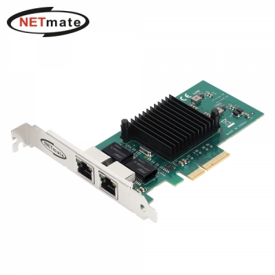 강원전자 넷메이트 NM-SWC09 PCI Express 듀얼 기가비트 랜카드(Intel)(슬림PC겸용)