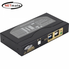 강원전자 넷메이트 NM-HK4602 4K 60Hz HDMI KVM 2:1 스위치(USB)