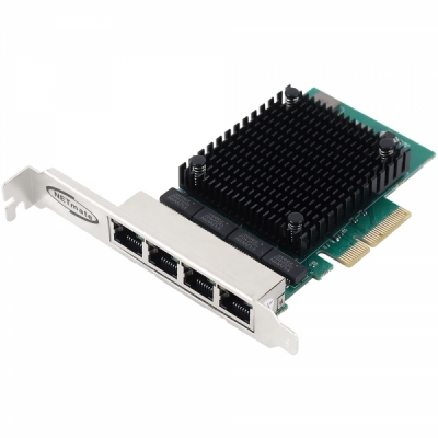 강원전자 넷메이트 NM-SW254R PCI Express 쿼드 2.5G 멀티 기가비트 랜카드(Realtek)(슬림PC겸용)