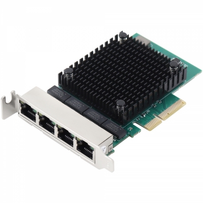 강원전자 넷메이트 NM-SW254R PCI Express 쿼드 2.5G 멀티 기가비트 랜카드(Realtek)(슬림PC겸용)