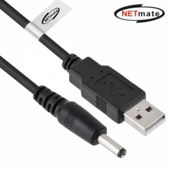 강원전자 넷메이트 NMC-UP1410P5B USB 전원 케이블 1m (3.5x1.4mm/0.5W/블랙)