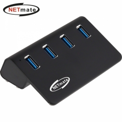 강원전자 넷메이트 NM-UT324B USB3.2 4포트 허브 (블랙)
