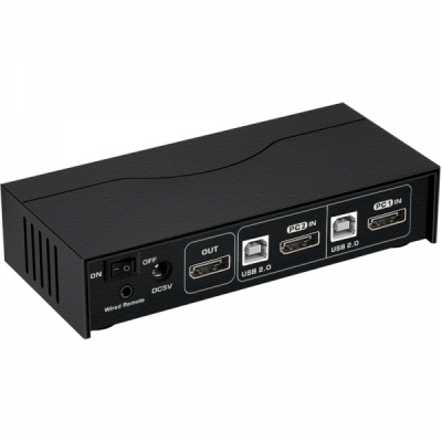 강원전자 넷메이트 NM-DK4602P 4K 60Hz Displayport KVM 2:1 스위치(USB)