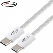 강원전자 넷메이트 NM-UCC2601WM USB2.0 마그네틱 C타입 60W 고속충전 케이블 1m (화이트)