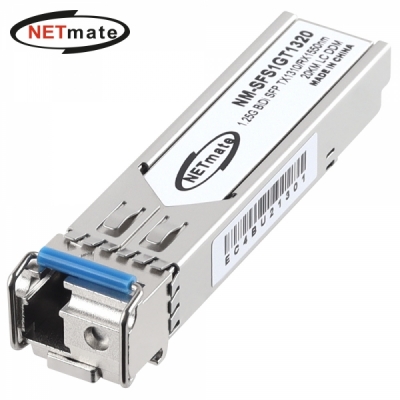 강원전자 넷메이트 NM-SFS1GT1320 기가비트 싱글모드 SFP BiDi 광 모듈(TX1310nm/RX1550nm/20km)