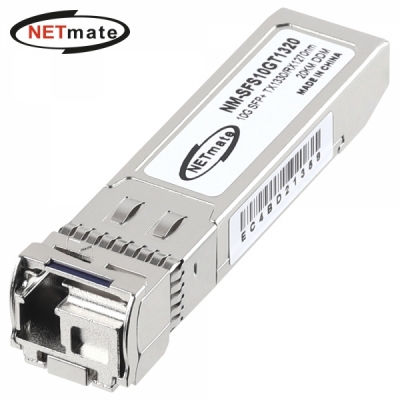 강원전자 넷메이트 NM-SFS10GT1320 10G 싱글모드 SFP+ BiDi 광 모듈(TX1330nm/RX1270nm/20km)