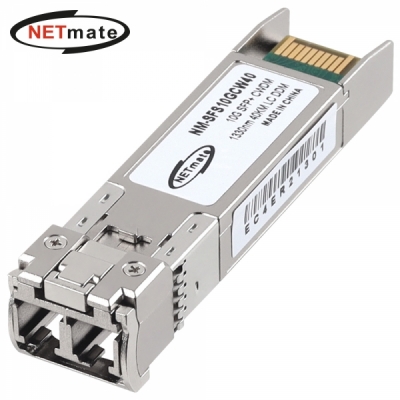 강원전자 넷메이트 NM-SFS10GCW40 10G 싱글모드 SFP+ CWDM 광 모듈(1330nm/40km)