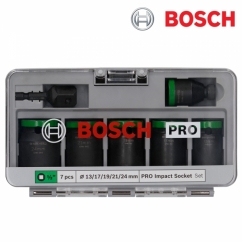 보쉬 PRO 13~24mm 소켓 + 어댑터 세트(7종/2608003032)