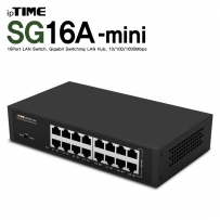 ipTIME(아이피타임) SG16A-mini 16포트 기가비트 스위칭 허브