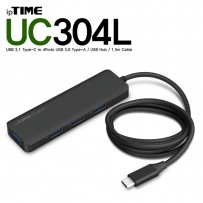 ipTIME(아이피타임) UC304L USB Type C 4포트 허브