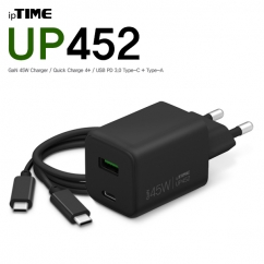 ipTIME(아이피타임) UP452 USB PD 45W GaN 충전기