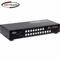 강원전자 넷메이트 NM-HKM4308D Multi-View 듀얼 4K HDMI KVM 8:1 스위치(USB)