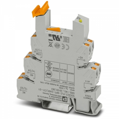 피닉스컨택트 2900283 PLC-BPT- 24DC/21-21 릴레이 소켓