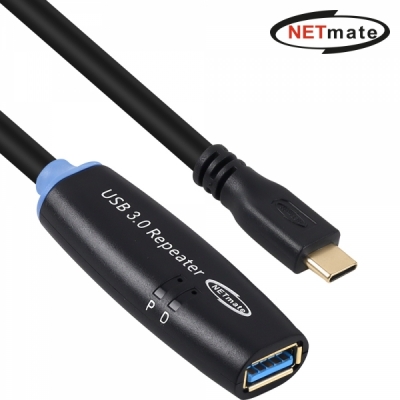강원전자 넷메이트 USB3.0 CM-AF 연장 리피터 10m CBL-302CMAF-10P