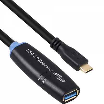 강원전자 넷메이트 USB3.0 CM-AF 연장 리피터 10m CBL-302CMAF-10P