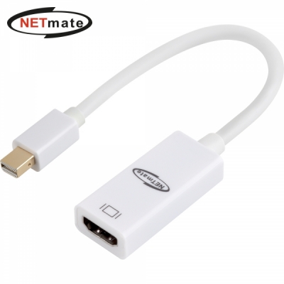 강원전자 넷메이트 Mini DP to HDMI 컨버터(1080p) NM-MDH1080