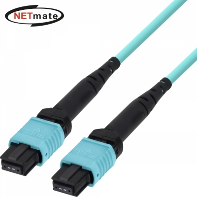 강원전자 넷메이트 OM3 8C MPO 광점퍼코드 15m NM-MP3815